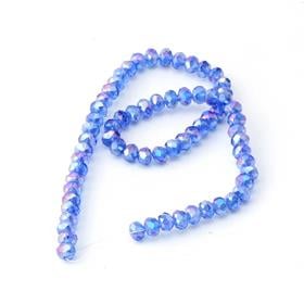 8 mm Mavi Janjanlı Kristal Boncuk