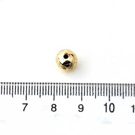 8 mm Desenli Plastik Boncuk (10 adet)