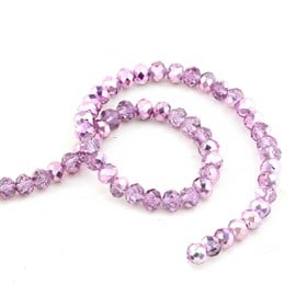 8 mm Lila Kristal Boncuk