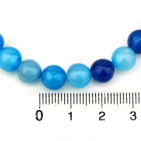 8 mm Mavi Akik Boncuk