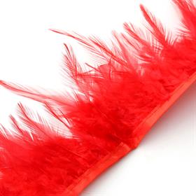 9 Metre Kırmızı Horoz Tüyü Şerit
