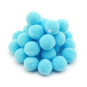 Açık Mavi Ponpon 50 Adet