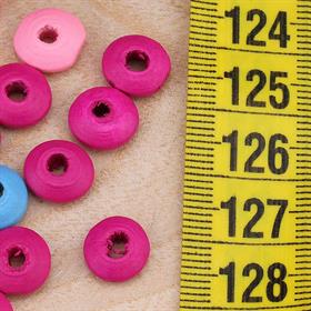 Ahşap Elips Abaküs Boncuk Toptan Yarım Kilo - 3200 Adet