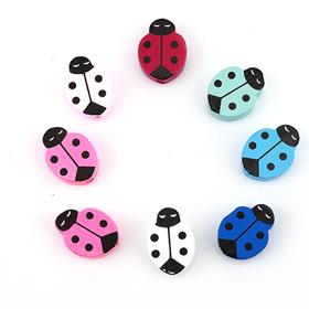 Ahşap Emzik Zinciri Boncuğu (5 Adet)