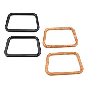 Ahşap Görünümlü Plastik, Çanta ve Cüzdan Sapı