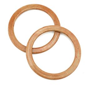 Ahşap Görünümlü Plastik, Çanta ve Cüzdan Sapı