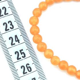 Akik Görünümlü Jade Boncuk 6 mm