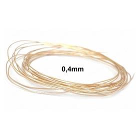 Altın Kaplama Takı Teli 0,4 mm 100 gr