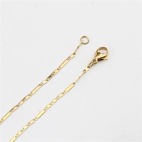 Altın Renk, Kararmaz Çelik, Kolye Zinciri 45 cm