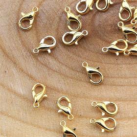 Altın Sarı Papağan Takı Klipsi 502 - 100 Adet