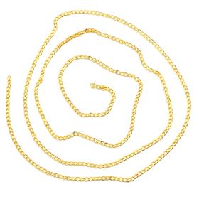 Altın Sarı Renk Metal Takı Zinciri 10 metre