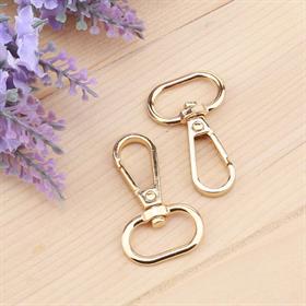 Anahtarlık Döner İstakoz Klips Altın