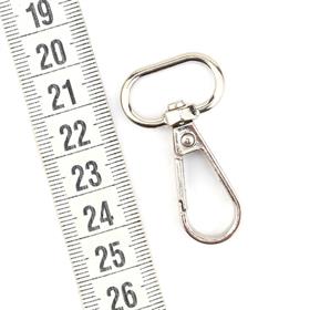 Anahtarlık Döner İstakoz Klips Gümüş