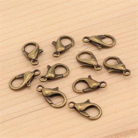 Antik Sarı Papağan Klips