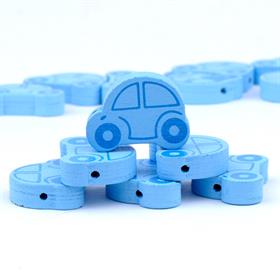 Araba Figür, Ahşap Emzik Zinciri Boncuğu