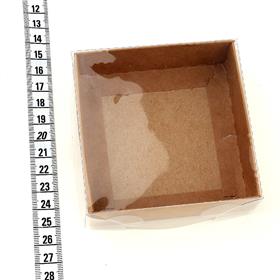 Asetat Kapaklı Kraft Kutu (10 adet)