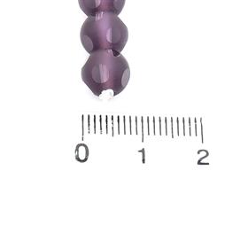 Benekli Avize Kesim Mor Oniks Boncuk