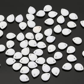 Beyaz Damla Oya Boncuğu