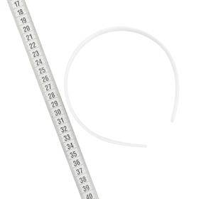 Beyaz Plastik Taç Geniş