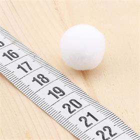 Beyaz Ponpon 50 Adet