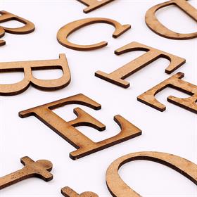 Boyanabilir Ahşap Harf