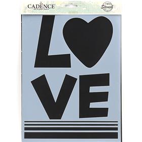 Cadence Stencil Şablonu 21cm X 30cm