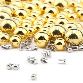 Yarım Kilo Gold Altın Plastik Çakma İnci