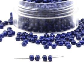 Çek Kum Boncuk Lacivert 8/0 3 mm