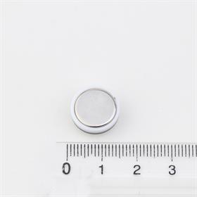 Çizgili Eşarp Şal Klips Mıknatısı Beyaz Renk