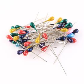 Damla İnci Başlı Toplu İğne 50 Adet