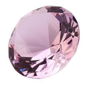 Dekoratif Pembe Kristal Taş