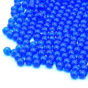 Deliksiz Plastik Boncuk 4 mm Lacivert