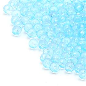 Deliksiz Plastik Boncuk 4 mm Turkuaz