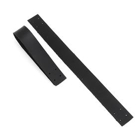 Deri Çanta ve Tepsi Tutacağı Siyah