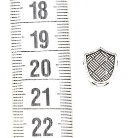 Desenli Metal Üçgen