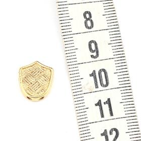 Desenli Metal Üçgen Altın