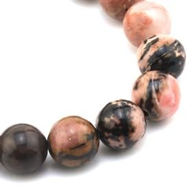 Desenli Rodonit Boncuk