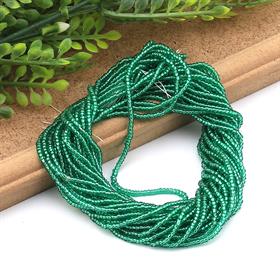 Dizi Kum Boncuk Şeffaf Yeşil 2 mm 11/0