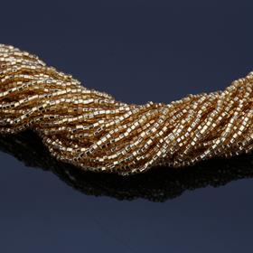 Dizi Tülbent Boncuğu Altın