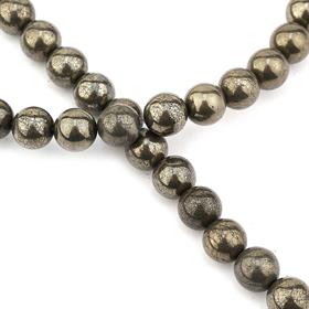 Doğal Pirit Taşı Boncuk