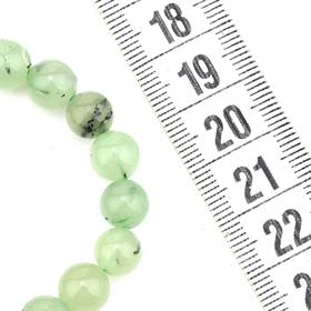 Doğal Prehnit Taşı Boncuk