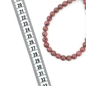 Doğal Rodonit Boncuk