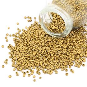 Dökme Kum Boncuk Altın 11/0 2 mm