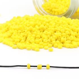 Dökme Kum Boncuk Sarı 11/0 2 mm