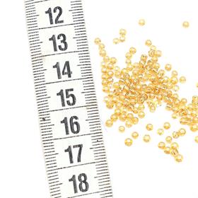 Dökme Kum Boncuk Şeffaf Altın 11/0 2 mm