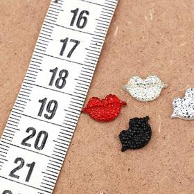 Dudak Şeklinde Polyester Taş 10 adet