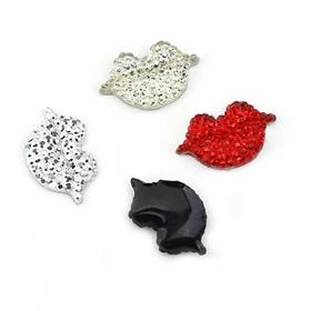 Dudak Şeklinde Polyester Taş 10 adet