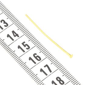 Düz Başlı Takı ve Tesbih Çivisi Gold 10 Adet