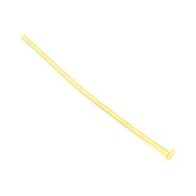 Düz Başlı Takı ve Tesbih Çivisi Gold 10 Adet