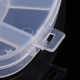 Elma Şeklinde Kapaklı Organizer Kutu 12 Gözlü